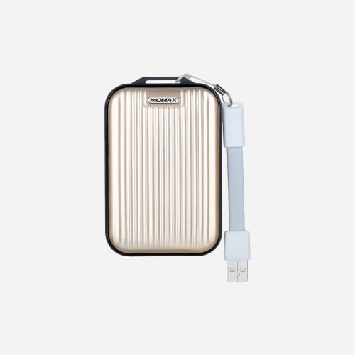 موماكس بطارية 10000 امبير صغيرة الحجم ذهبي