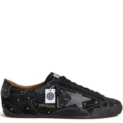 Golden Goose Superstar Black Studded Sneakers