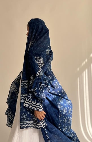 عبايه ساري 3 - كحلي