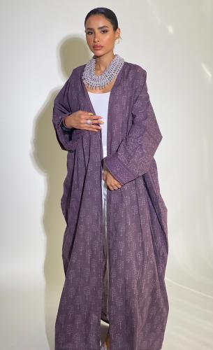 عبايه ساري 2- بنفسجي