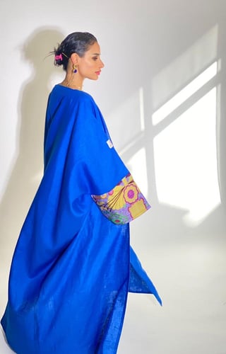 Blue Abaya