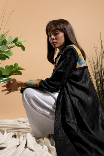 عباية صيته - اسود