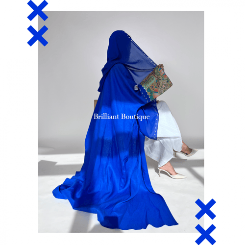 2 Fatimah Abaya- Blue