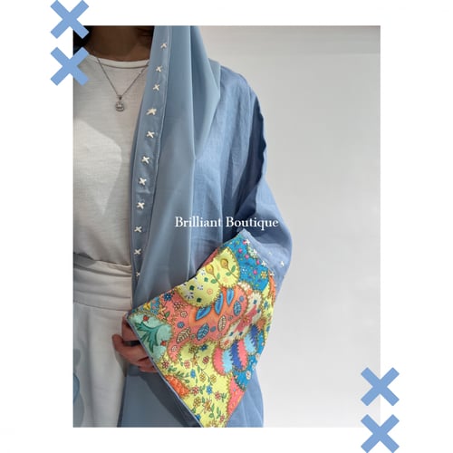 3 Fatimah Abaya- Blue