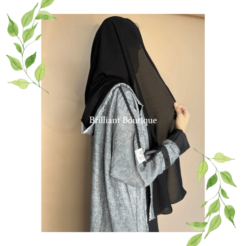 Reem Abaya-gray