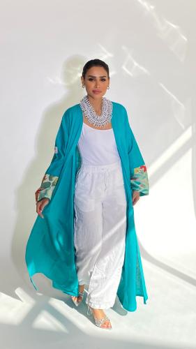 green Abaya