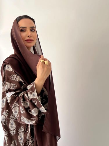 brown Abaya - SS98