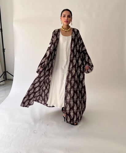 brown Abaya - SS98