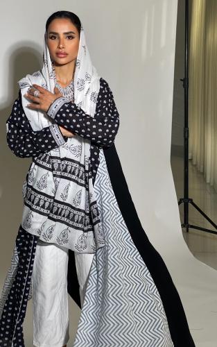 عبايه ساري - اسود 3