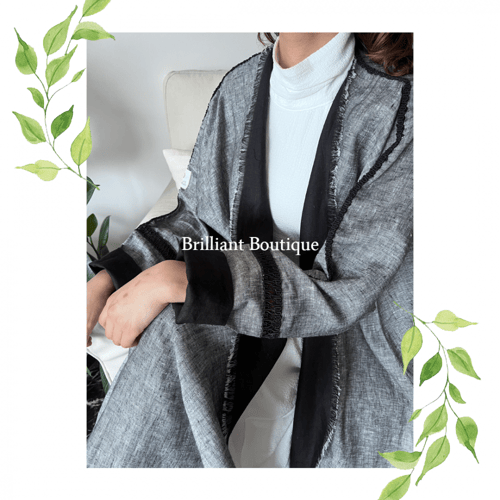 Reem Abaya-gray