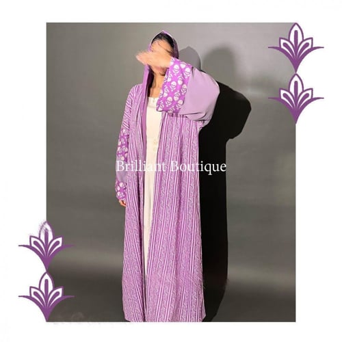 Lavender Abaya