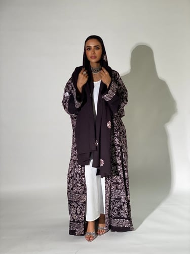 عبايه ساري - بني اسود