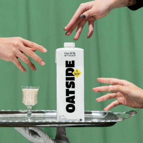 حليب شوفان OATSIDE