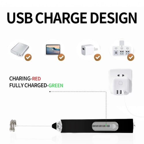 مخفق كهربائي بثلاثه سرعات قابل للشحن usb