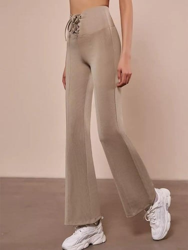 بنطال رياضة نسائي بقصة مستقيمة