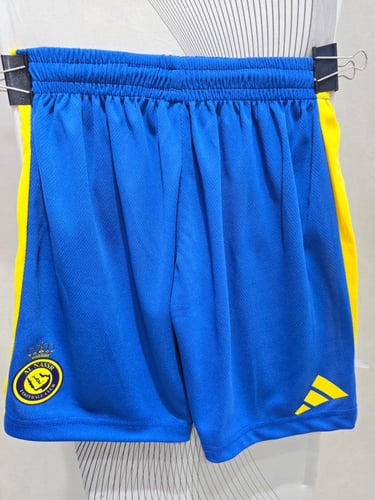 طقم نادي النصر اصفر اطفال رقم 7 محلي