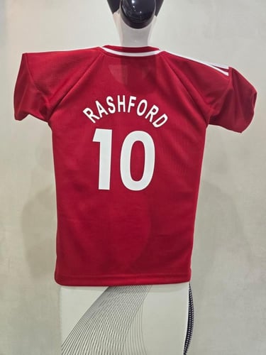 طقم نادي مانشستر يونايتد احمر شبابي رقم 9 محلي