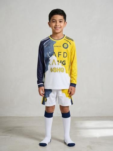 تيشيرت نادي النصر 2026 كم طويل رقم 7 شبابي