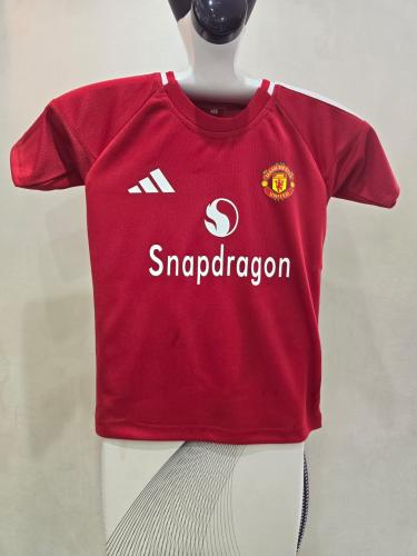 طقم نادي مانشستر يونايتد احمر شبابي رقم 9 محلي
