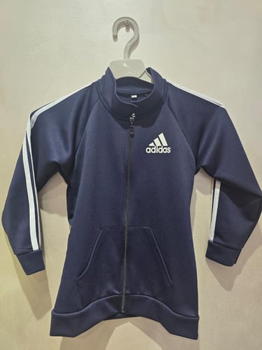 بدلة رياضة مدرسية كحلي 3 قطع شبابي