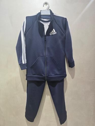 بدلة رياضة مدرسية كحلي 3 قطع شبابي