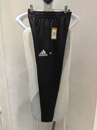 بنطال اديداس اسود اطفال شبابي
