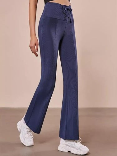 بنطال رياضة نسائي بقصة مستقيمة