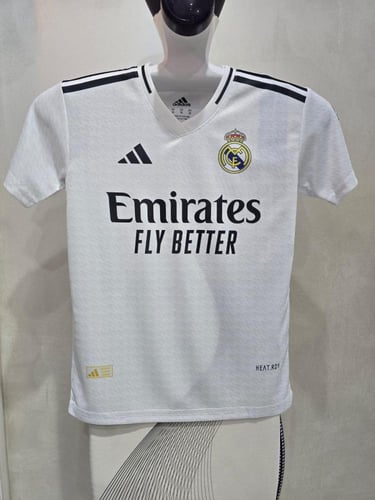 طقم نادي ريال مدريد ابيض شبابي رقم 5 تايلند
