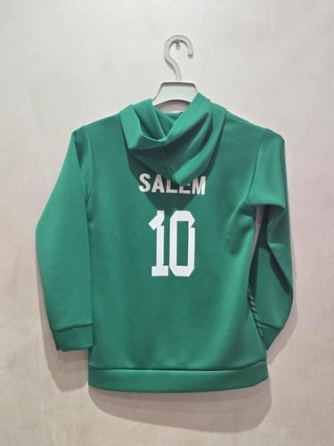 بلوفر المنتخب السعودي 2026 اخضر رقم 10 شبابي