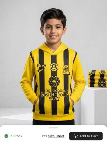 بلوفر نادي الاتحاد 2026 رقم 9 شبابي