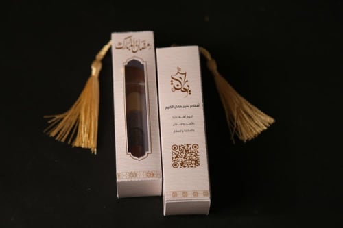 توزيعة رمضان الفاخرة ٦ عبوات زجاجية بخمسة روائح