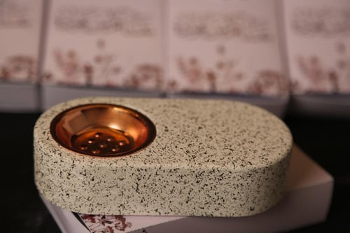 توزيعات عيد مباخر جبس فرنسي 6 فخامة ريانة العود