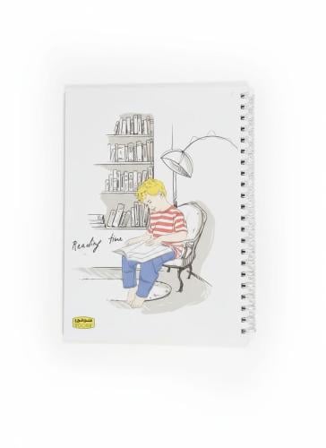 تولي دفتر سلك عربي 100ِ A4