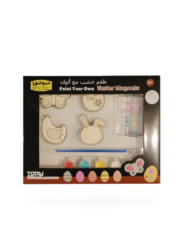 تولي طقم خشب مع الوان