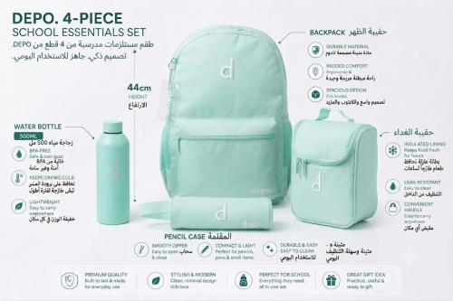 Take over backpack set (4 pieces)