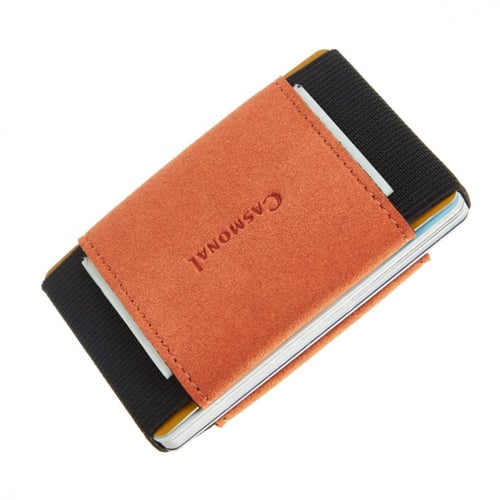 محفظة بطاقات كاسمونال casmonal - برتقالي / اسود