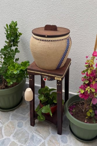 زير ماء بحريني بسعة ( 16 لتر ) ملبس بخيش