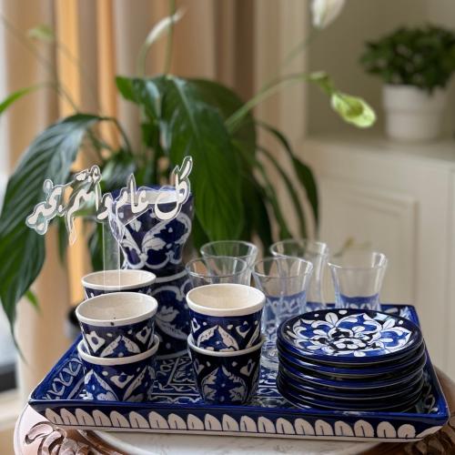 طقم ضيافه مصنوع من الخزف