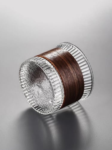 GL-294كاسة قهوة بحزام شفاف