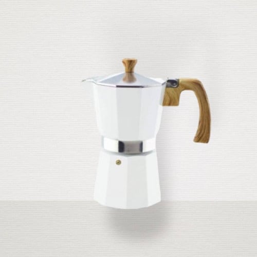 صانعة اسبريسو الألمنيوم 6 كوب