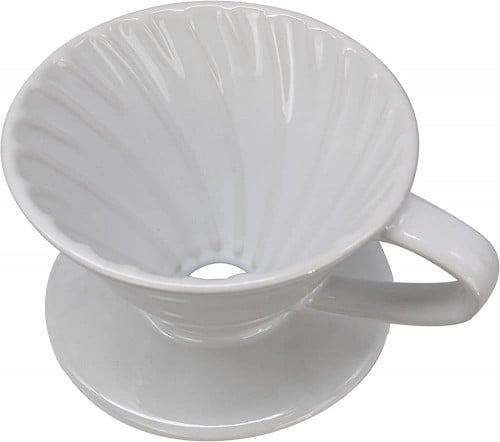 قمع سيراميك v60 ابيض 01