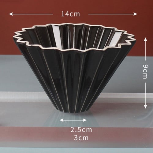 اقماع V60سيراميك 02 اسود