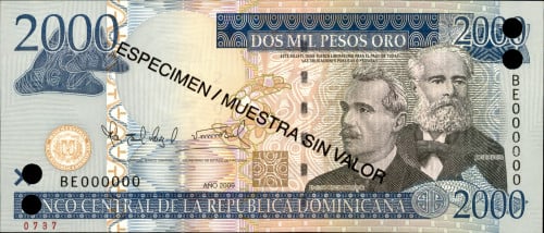 طقم نماذج الدومينيكان لعام 2009م والحالة أنسر