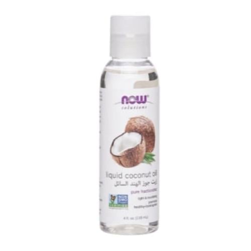 Liquid coconut oil from Now, 118ml