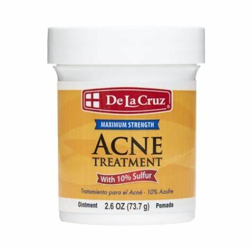 De La Cruz face and body cream for acne-prone skin...