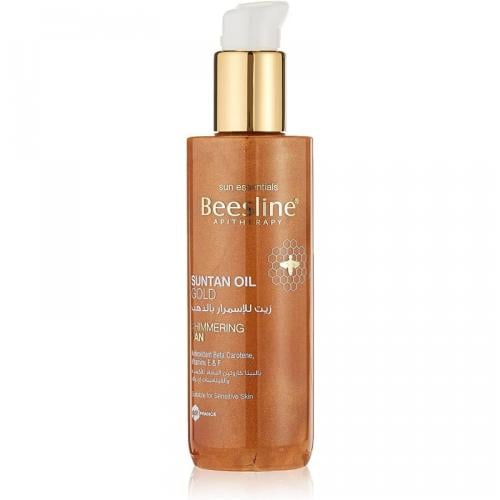 Bazelene skin tanning oil with gold 200 ml