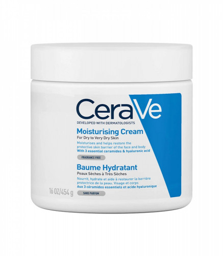 Moisturizing cream for dry skin from Cerave 454g