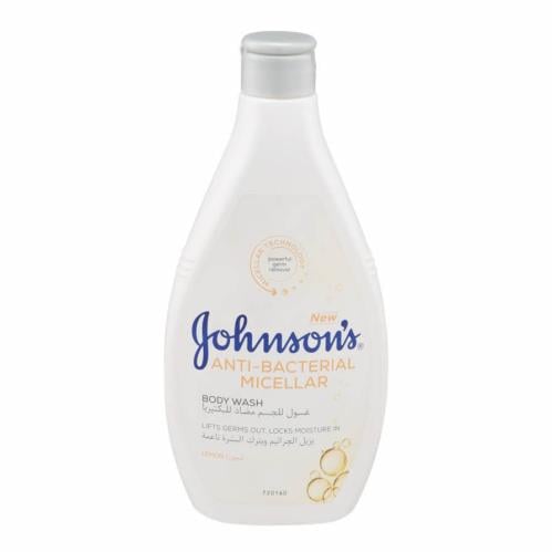 Johnson antibacterial body wash with lemon scent 4...