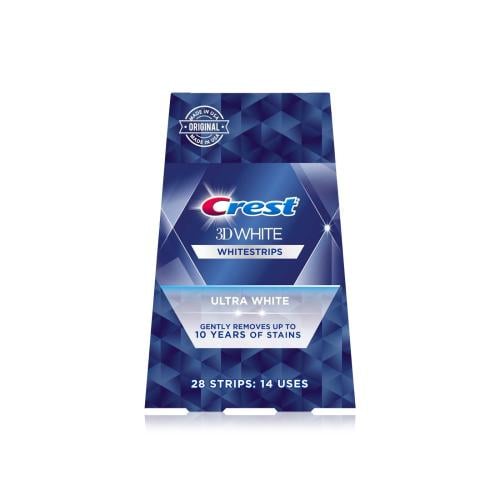 Teeth whitening strips 3D White from Crest, 28 str...