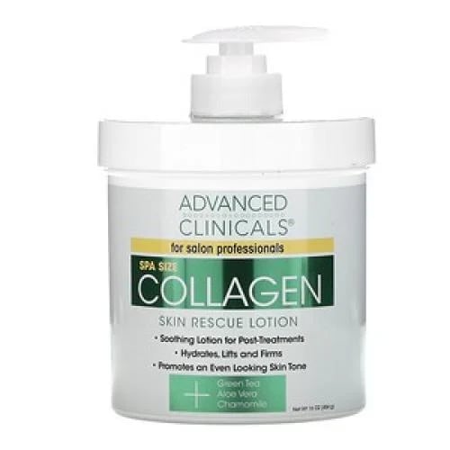 Advanced Clinicals Collagen Cream 454g